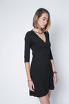 Signature Amanda Ballet-Inspired Wrap Dress in Stretchable Jersey